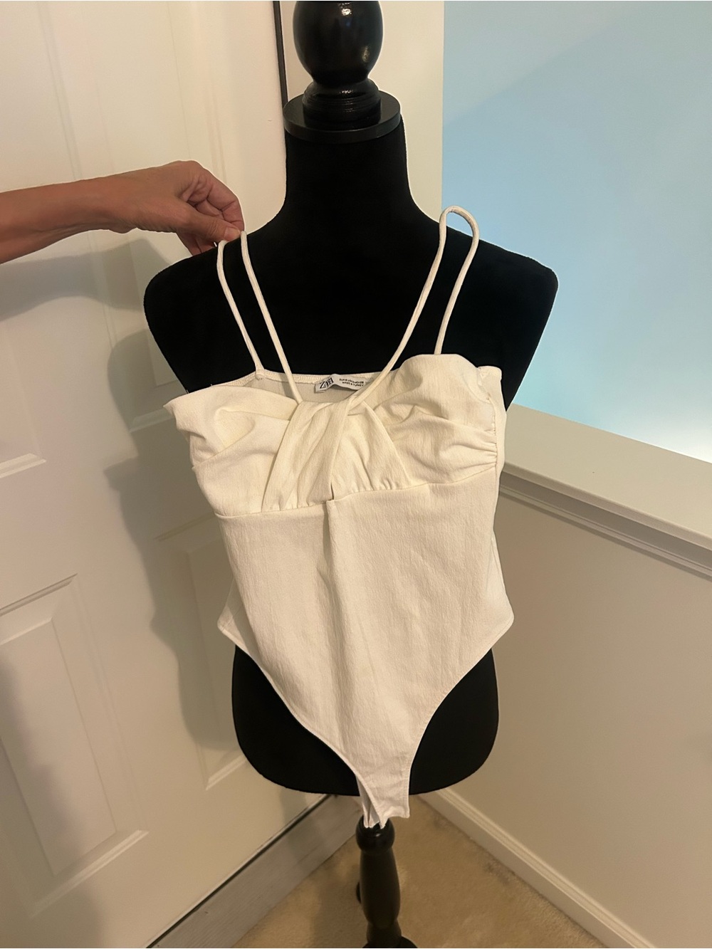 ZARA White bodysuit
